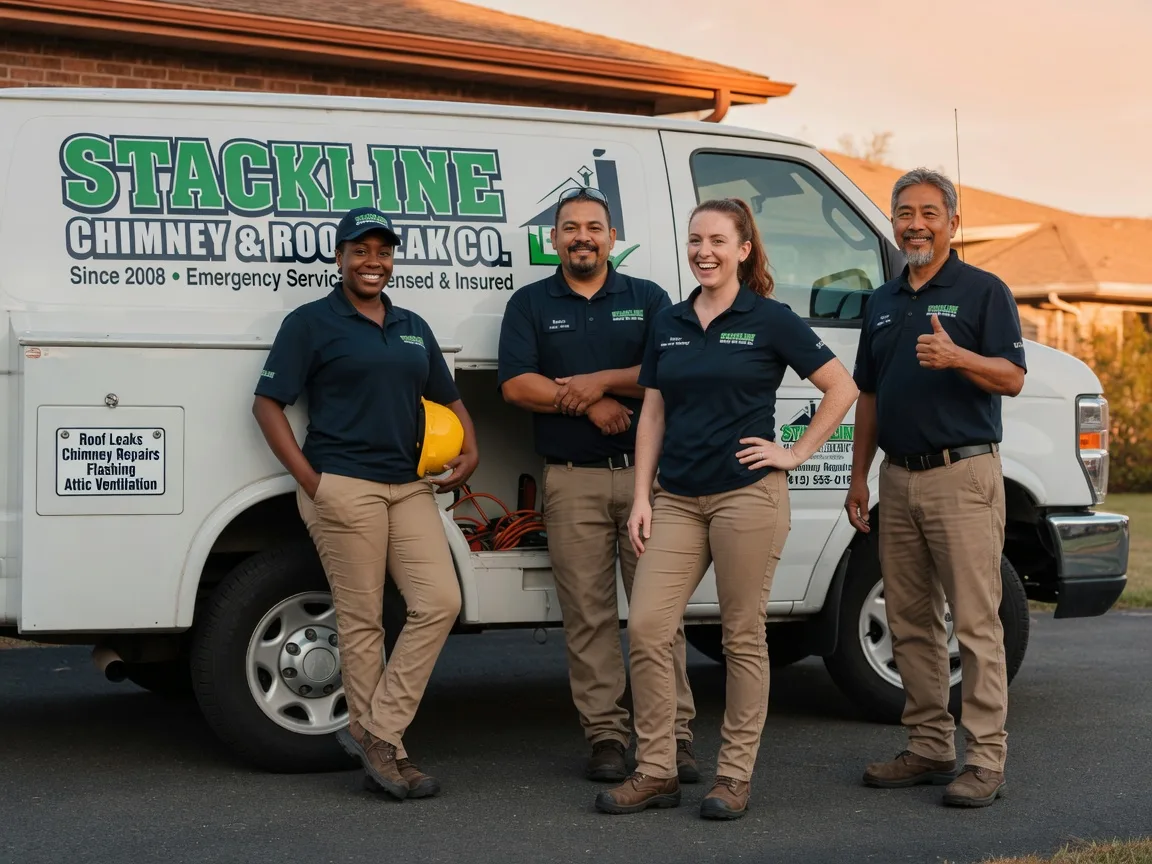 Chimney flashing repair company in Montpelier, IA